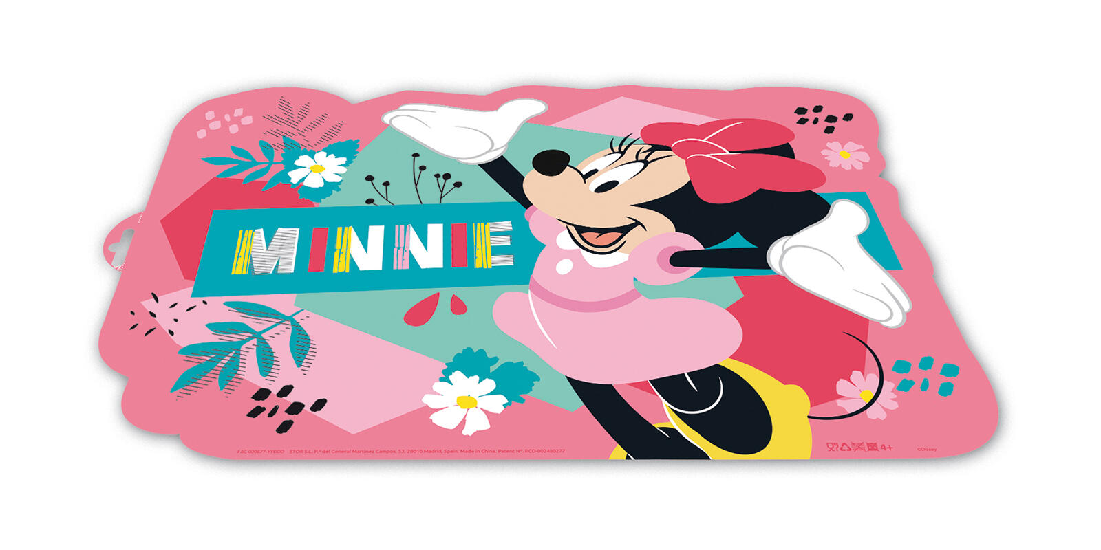 prostírání PH DĚTSKÉ MINNIE 43x28cm tvarované 0.04 Kg MTA MAXMIX Sklad14 287678