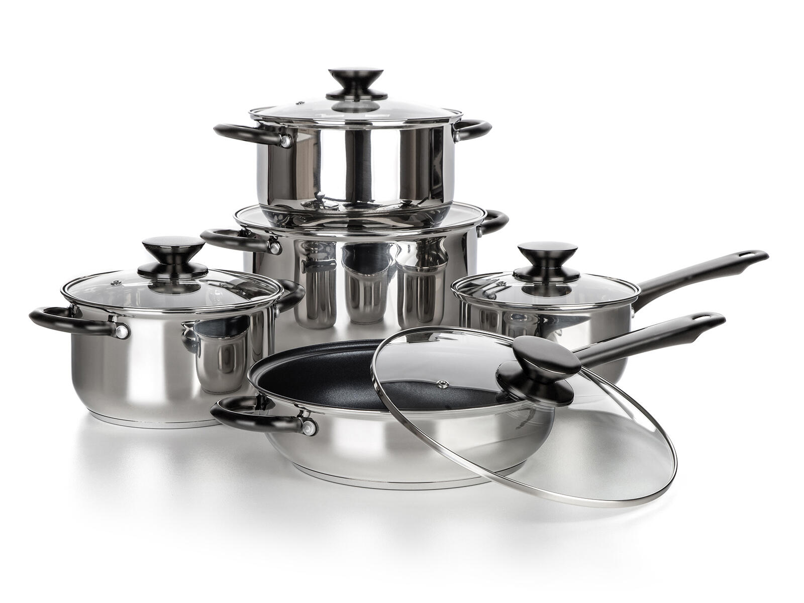 sada nádobí 10díl. nerez SWING Black 0 Kg MTA MAXMIX Sklad14 287752