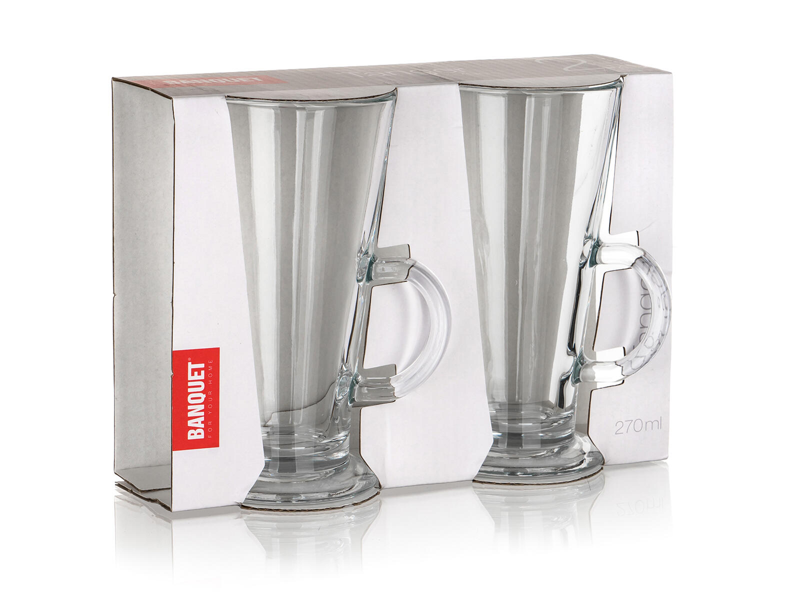 hrnek 270ml TANGER skleněný (2ks) 0.73 Kg MTA MAXMIX Sklad14 287767