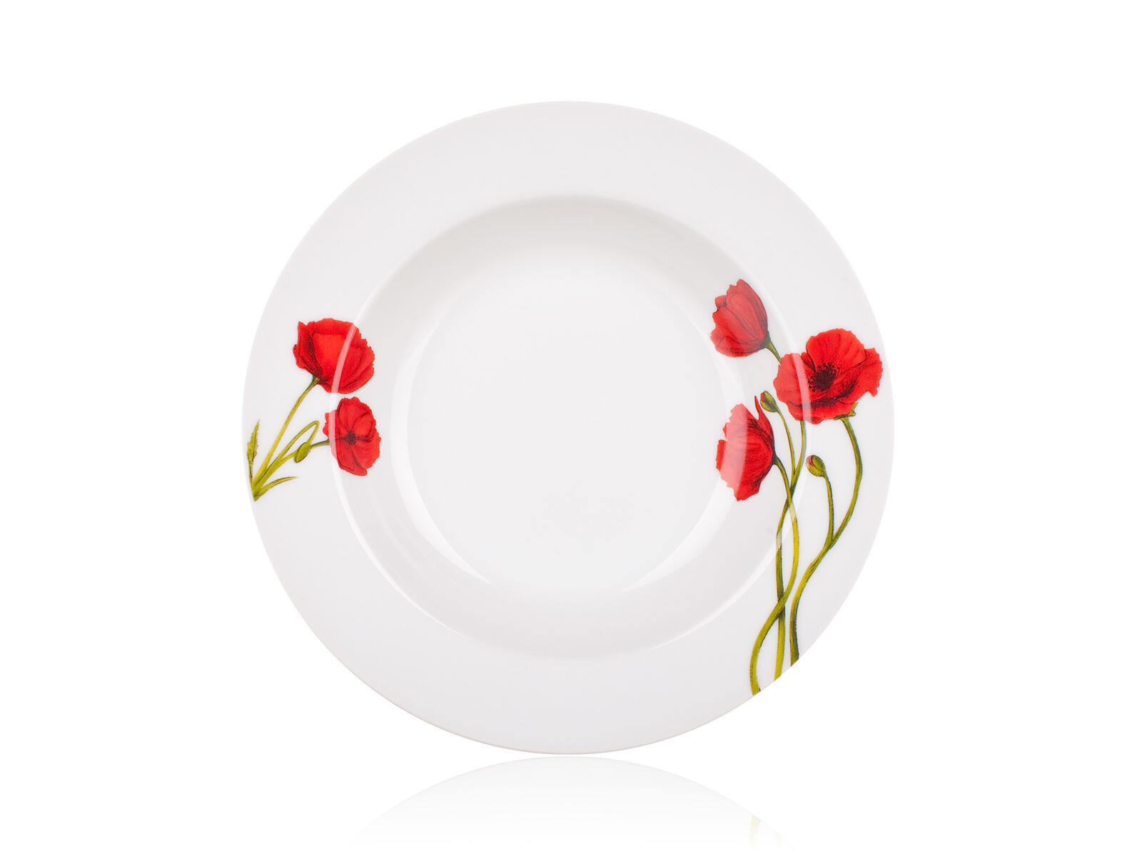 sada jídelní POPPY 18díl. porcelánová BÍ 7.43 Kg MTA MAXMIX Sklad14 287786