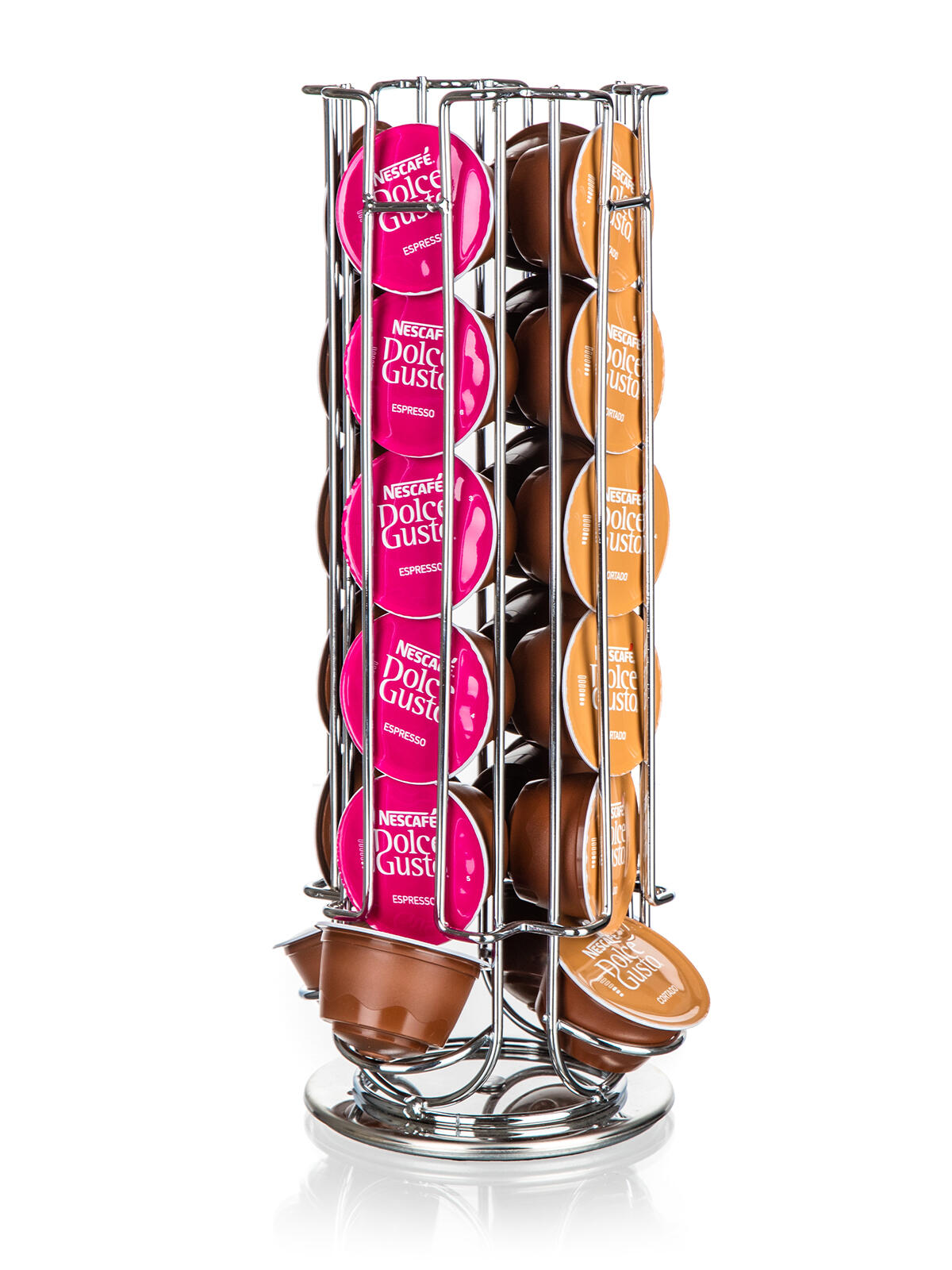 stojánek na 24 kapslí DOLCE GUSTO v.32,5cm ocel 0.74 Kg MTA MAXMIX Sklad14 287836