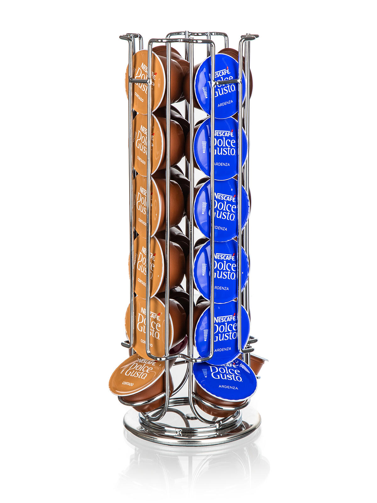 stojánek na 24 kapslí DOLCE GUSTO v.32,5cm ocel 0.74 Kg MTA MAXMIX Sklad14 287836