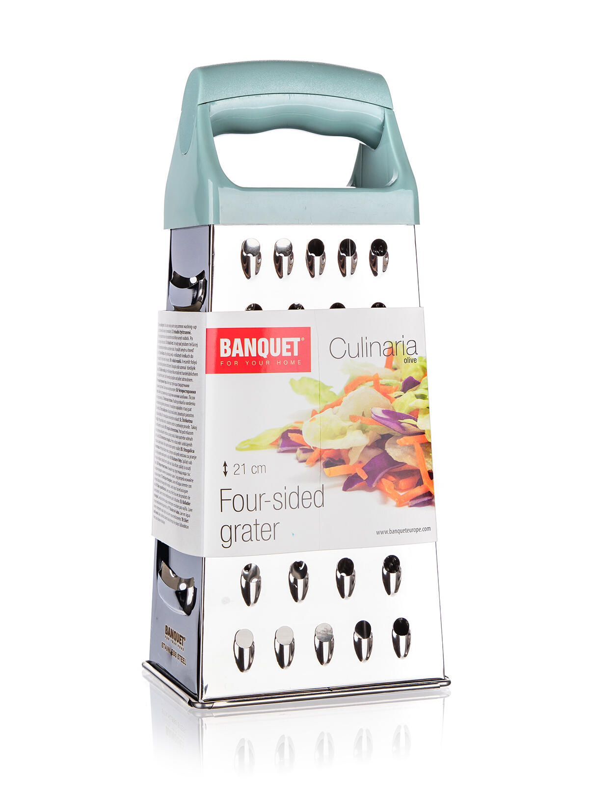 struhadlo jehlanové 21cm nerez + PH rukojeť OLIVE CULINARIA 0.12 Kg MTA MAXMIX Sklad14 287850