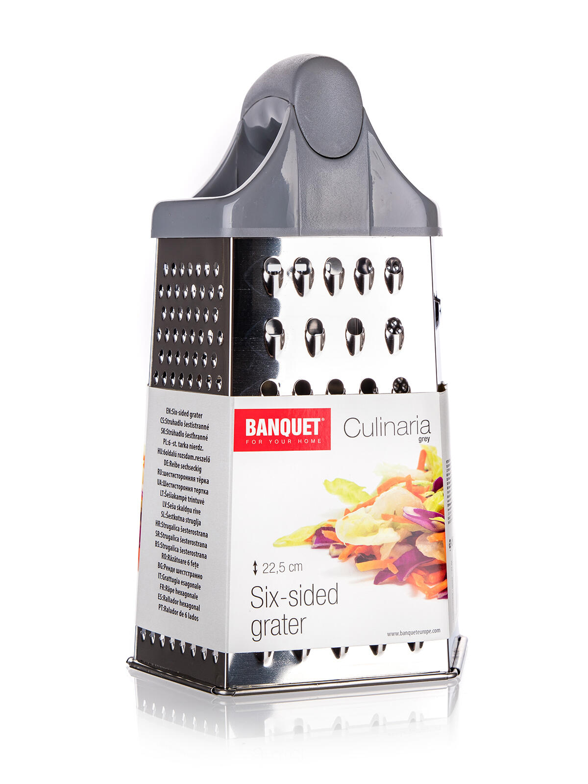 struhadlo 6stranné 22,5cm nerez + PH rukojeť ŠE CULINARIA