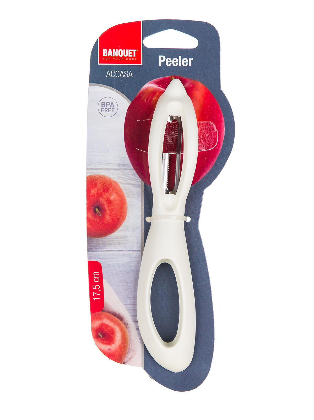 škrabka 17,5cm ACCASA nerez+PH rukojeť KRÉM 0.02 Kg MTA MAXMIX Sklad14 287865
