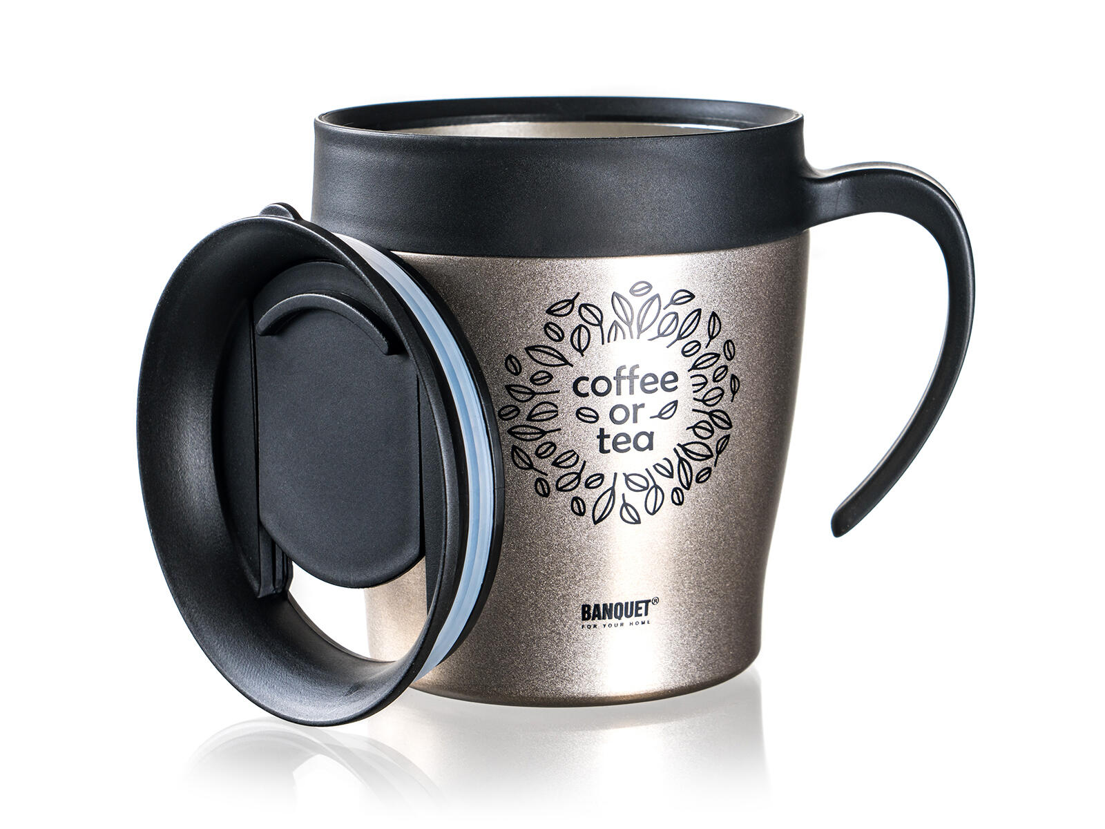 termohrnek 330ml TAZZA nerez/PH BÉŽ