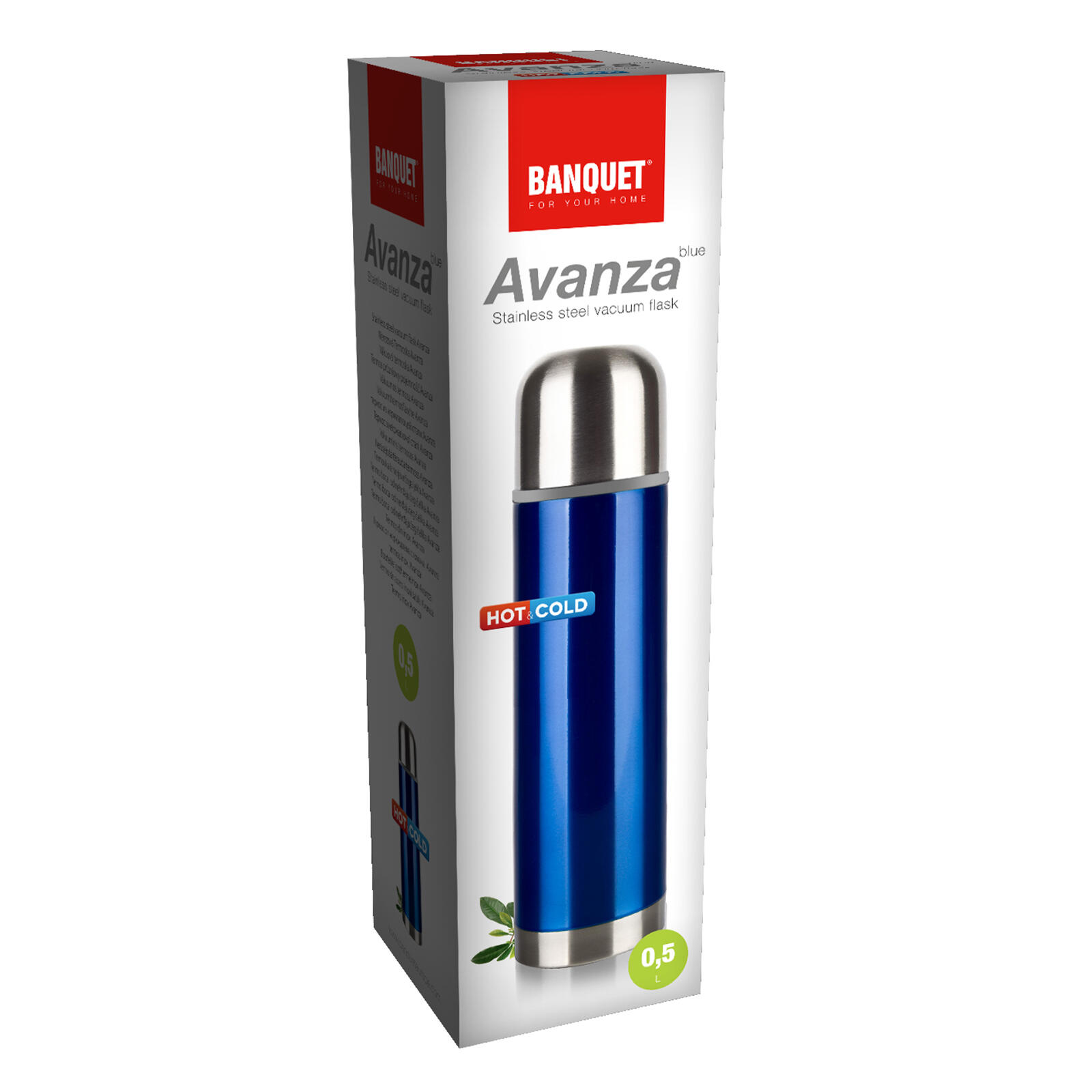 termoska 0,5l AVANZA nerez MO