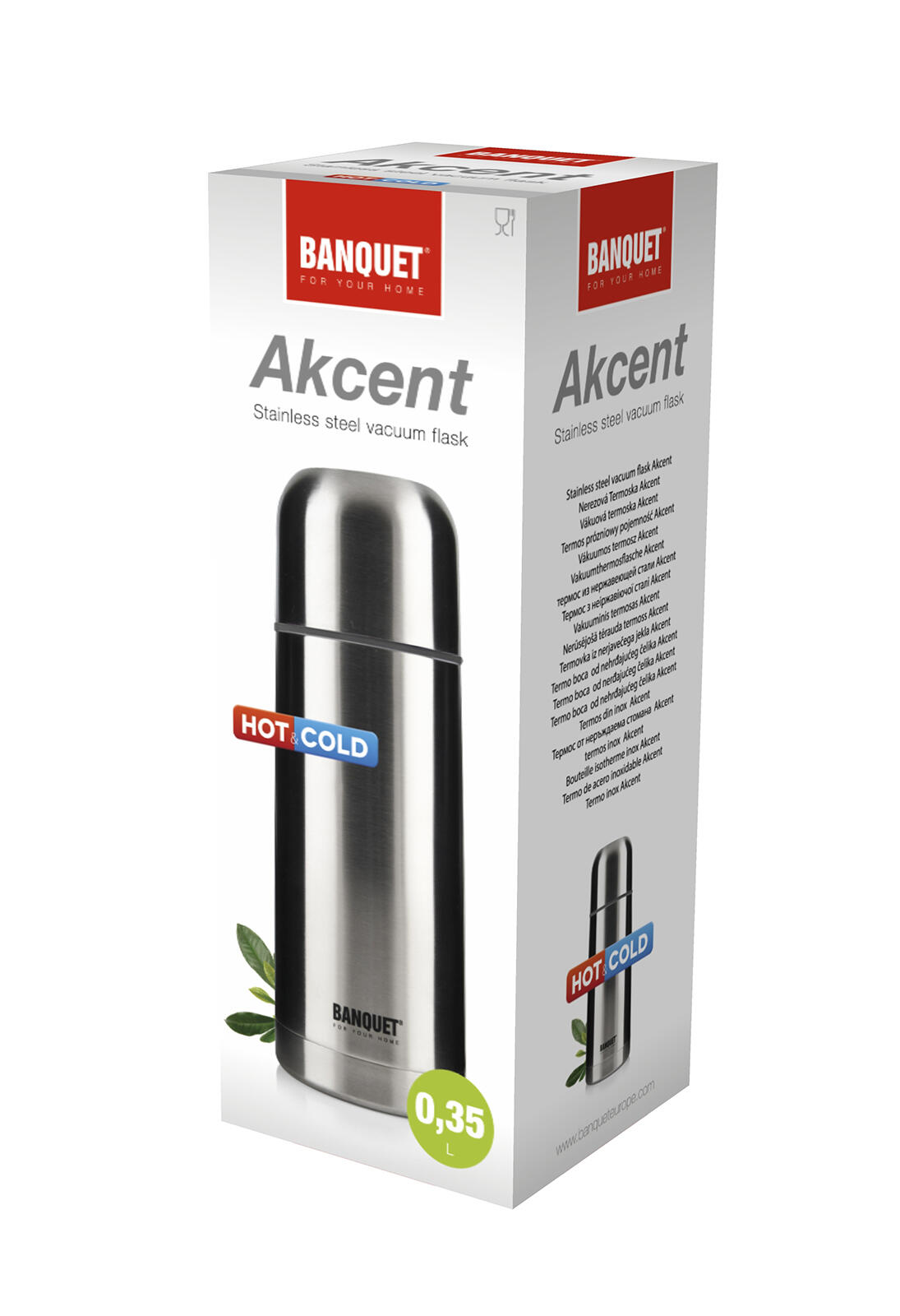 termoska 0,35l AKCENT nerez