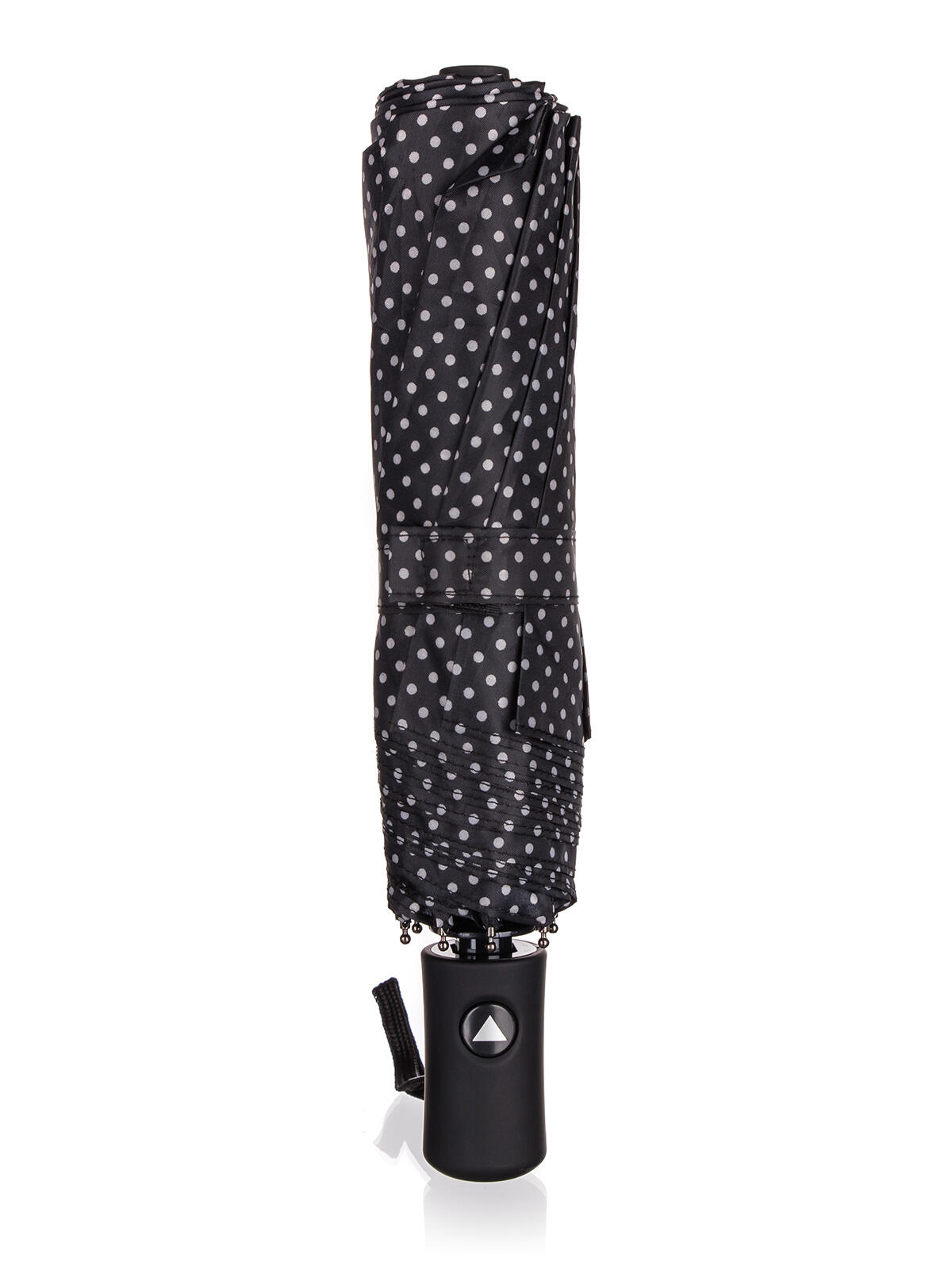 deštník 52cm skládací ČER s puntíky 0.32 Kg MTA MAXMIX Sklad14 767005