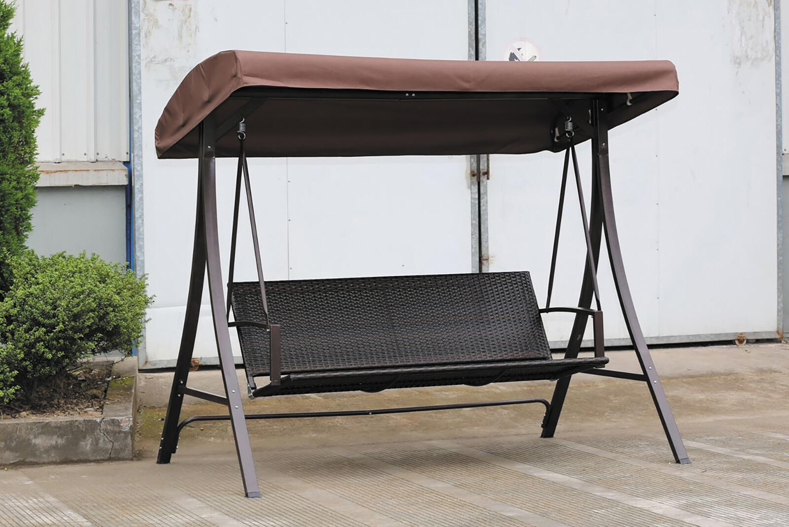 houpačka zahradní CAPRI 193x117x173cm ratanová 33 Kg MTA MAXMIX Sklad14 767029