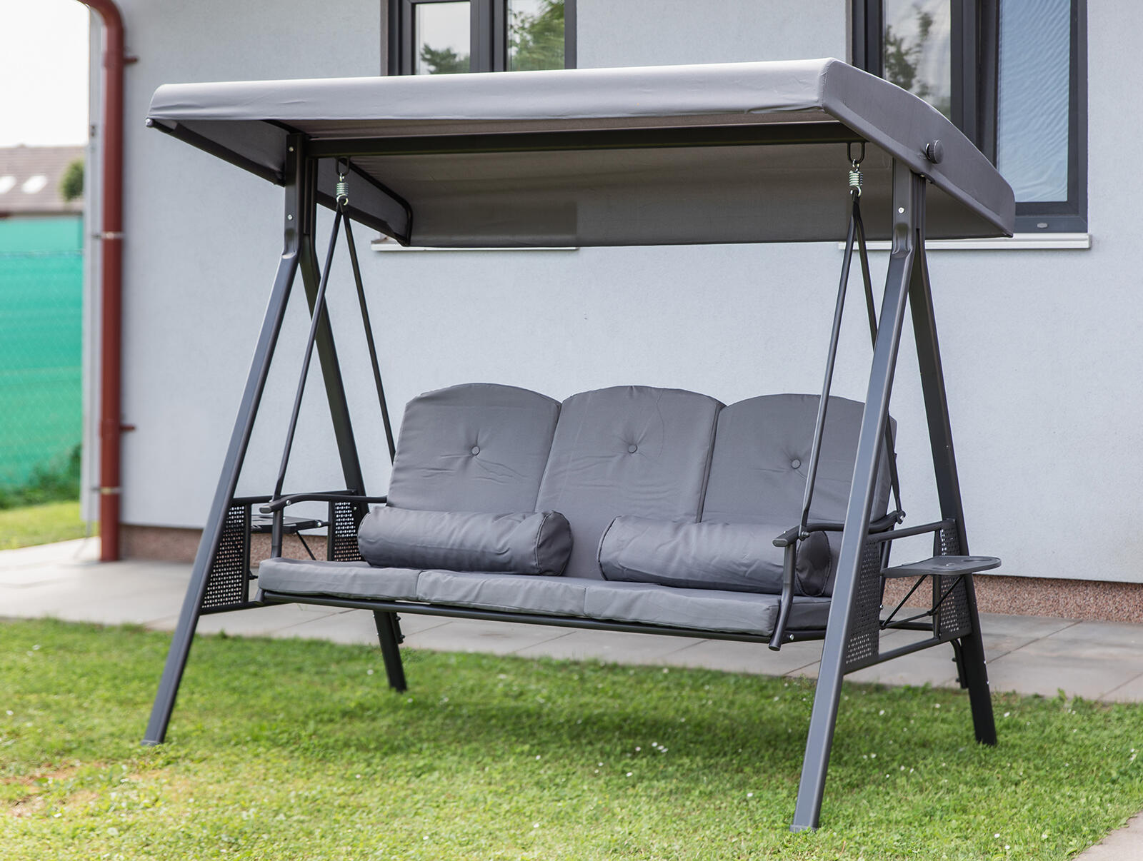 houpačka zahradní RUJANA 200x116x173cm se stolkem 0 Kg MTA MAXMIX Sklad14 767031