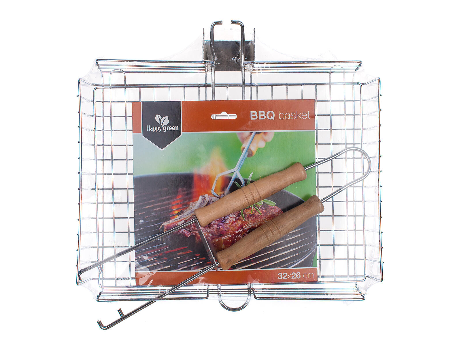 koš grilovací BBQ 32x26cm