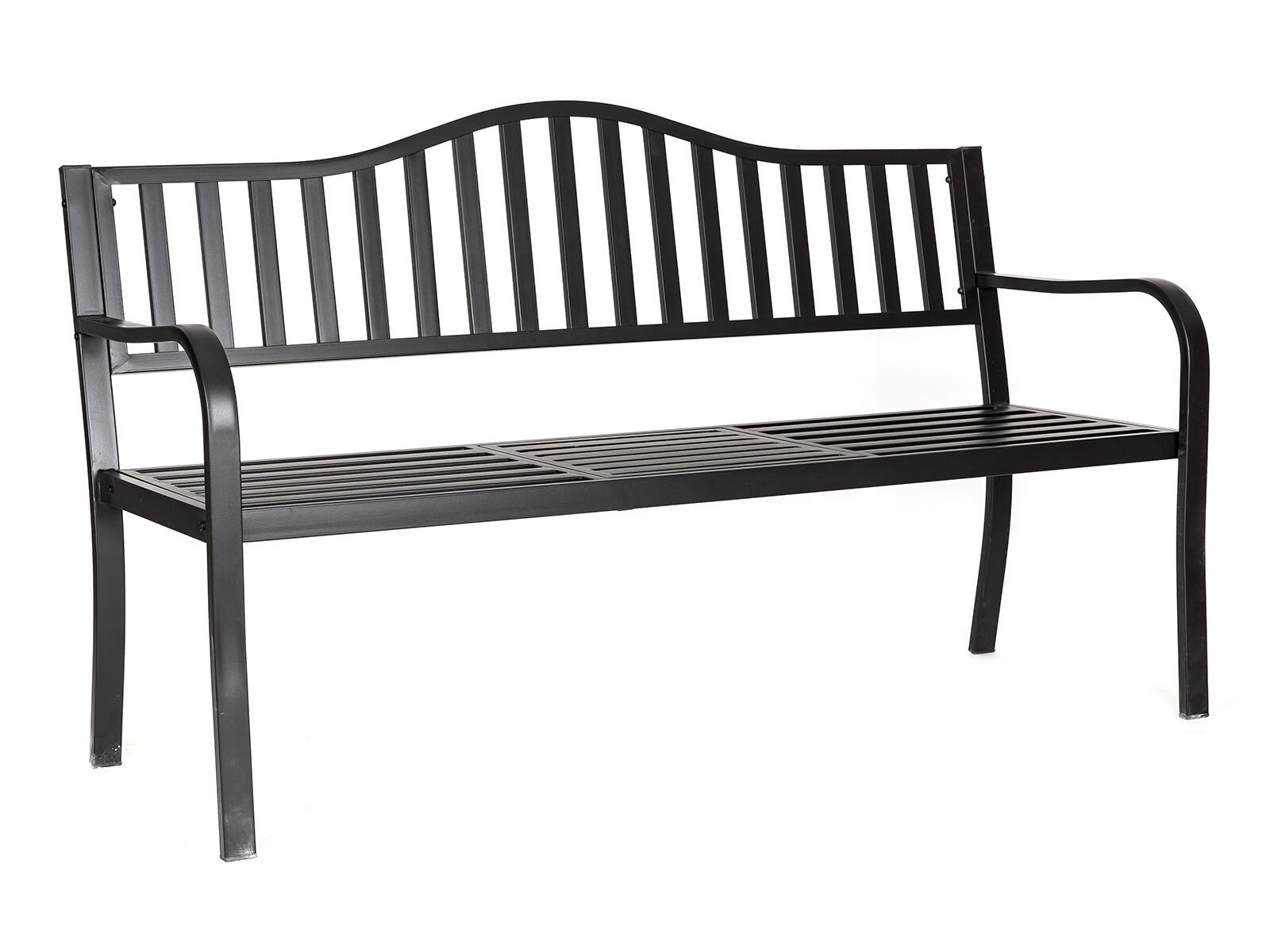 lavička zahradní REA 150x60x85cm,stolek,ocel ČER