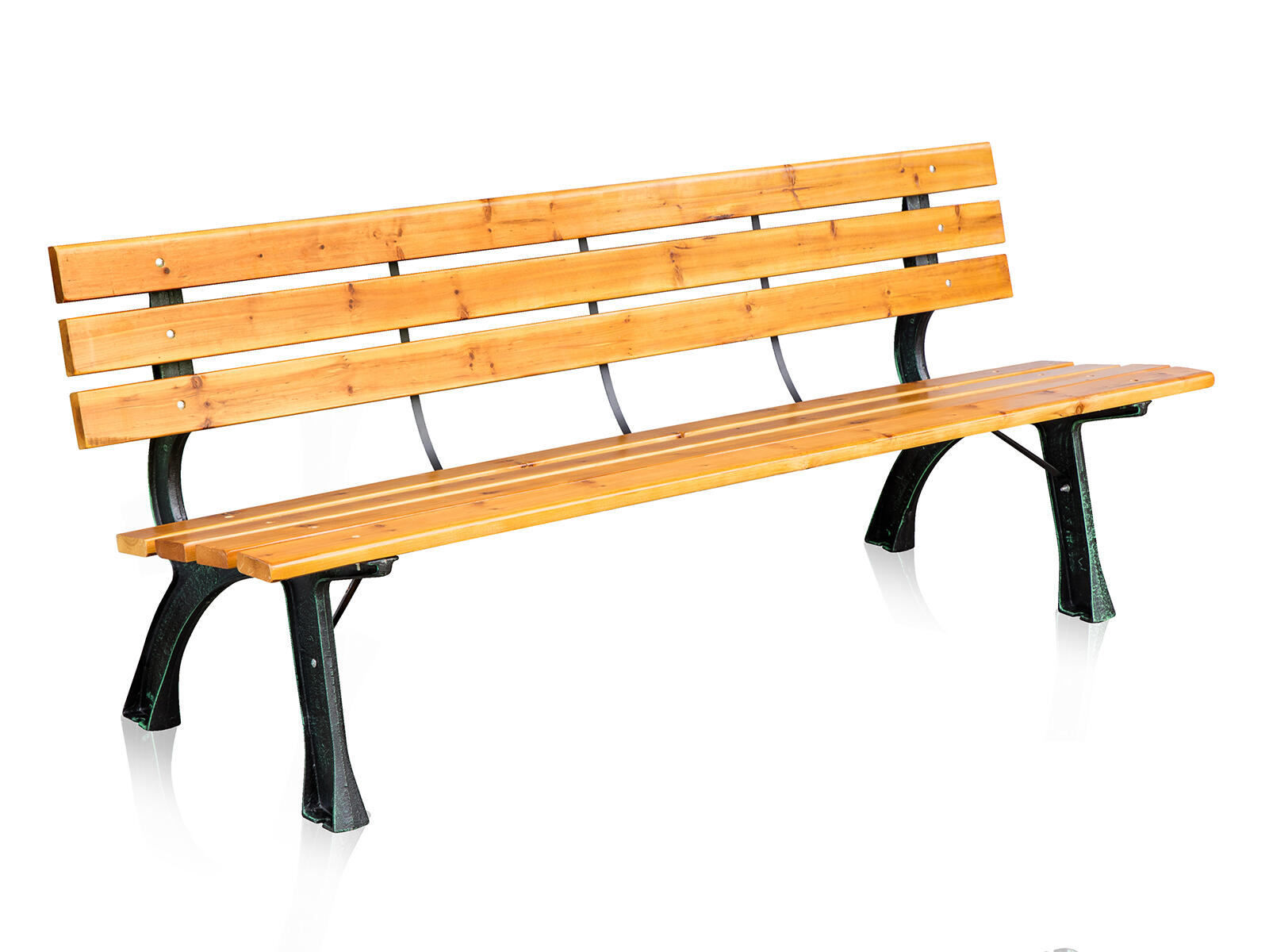 lavička zahradní GALLEN 180x60x70cm litina ČER/dřevo 0 Kg MTA MAXMIX Sklad14 767065