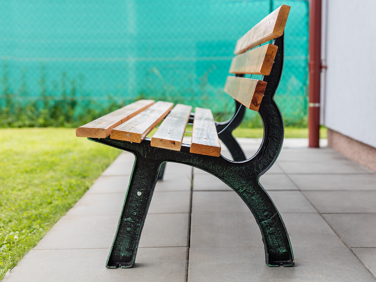 lavička zahradní GALLEN 180x60x70cm litina ČER/dřevo 0 Kg MTA MAXMIX Sklad14 767065