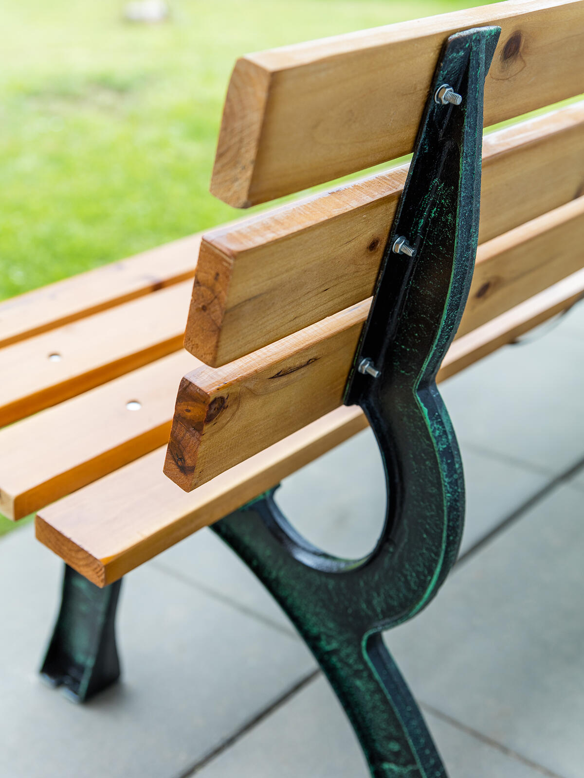 lavička zahradní GALLEN 180x60x70cm litina ČER/dřevo 0 Kg MTA MAXMIX Sklad14 767065