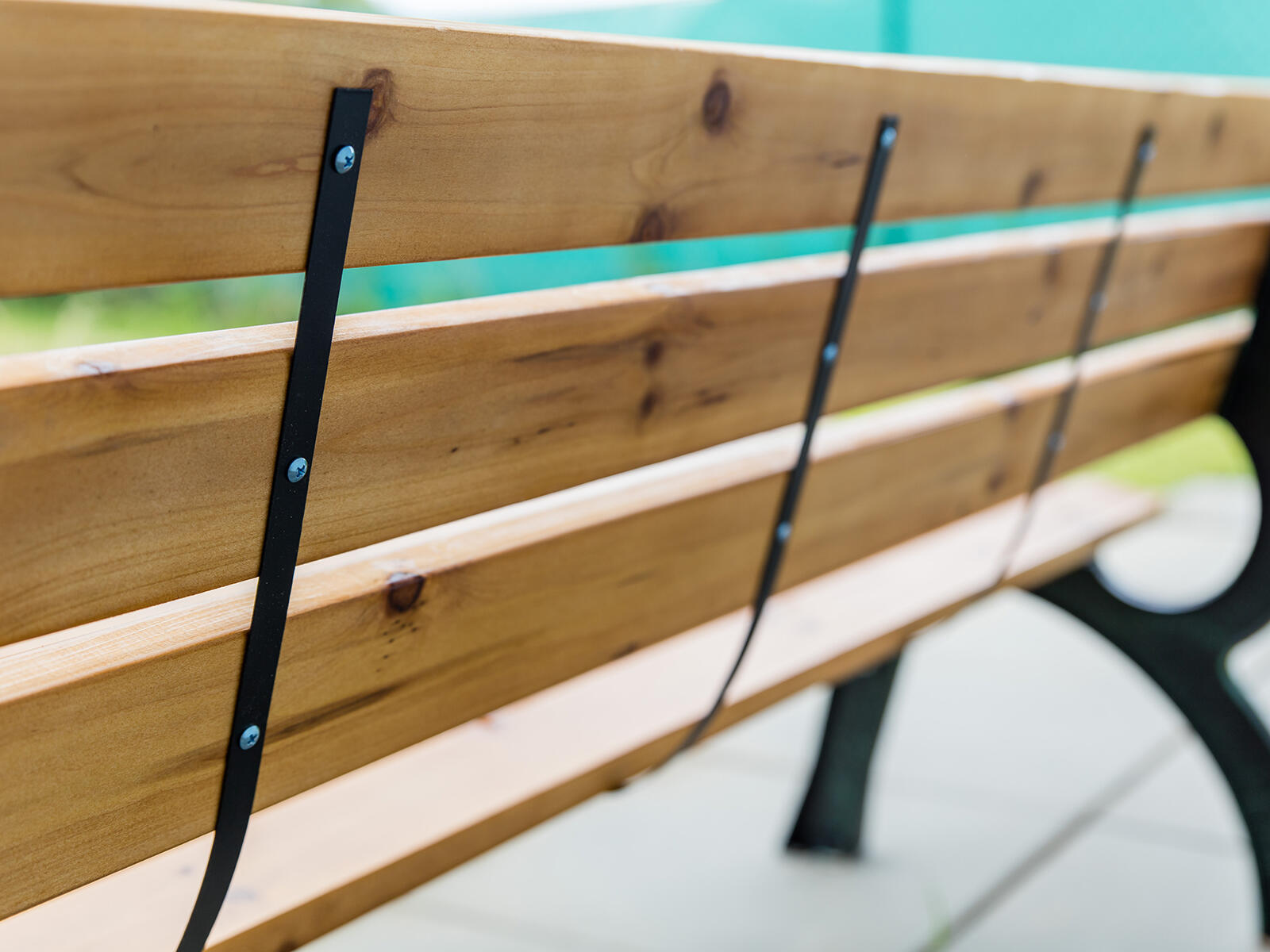 lavička zahradní GALLEN 180x60x70cm litina ČER/dřevo 0 Kg MTA MAXMIX Sklad14 767065