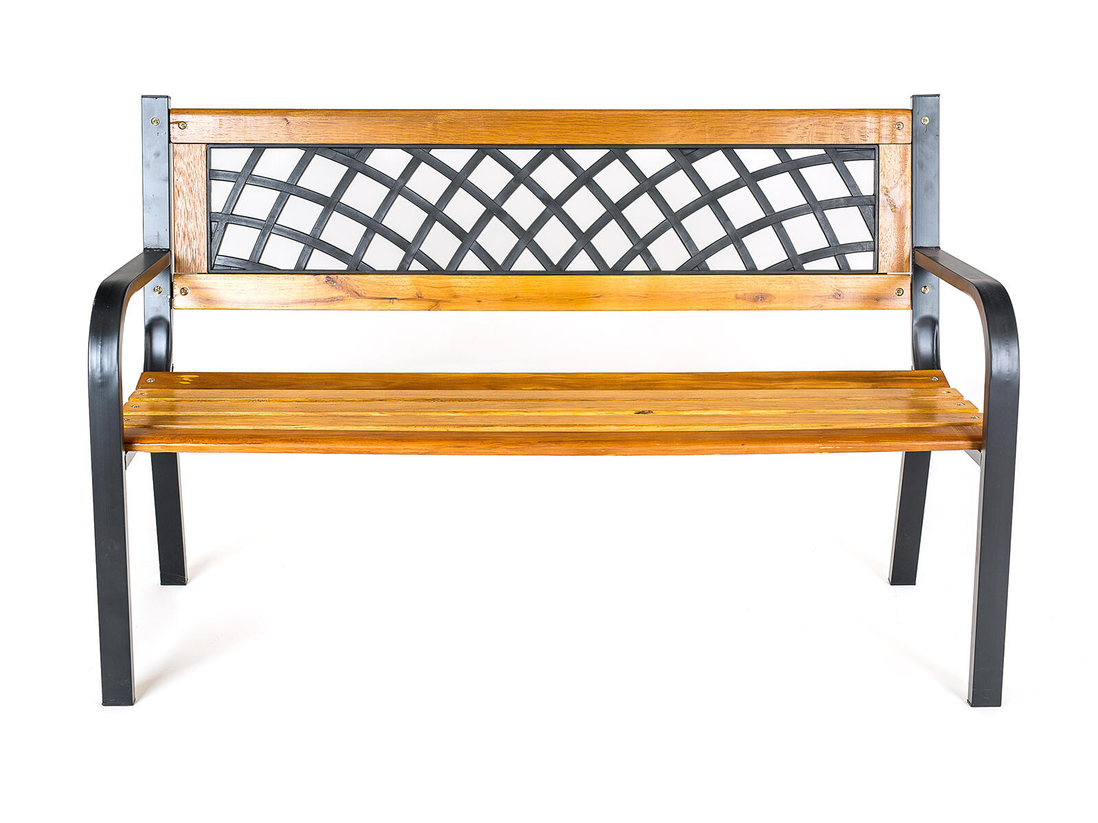 lavička zahradní RUSTON 118x52x75cm ocel/dřevo/PH