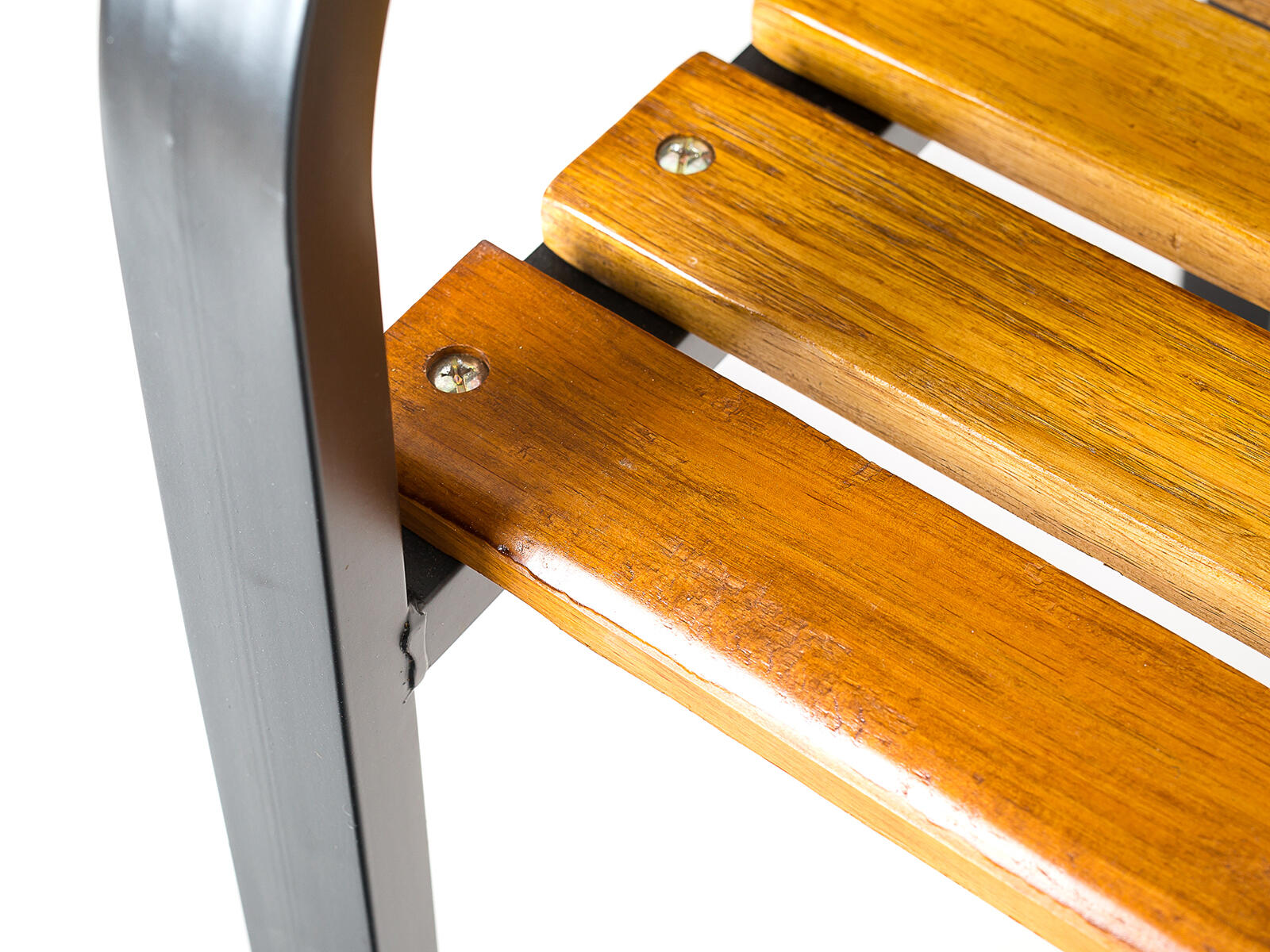 lavička zahradní RUSTON 118x52x75cm ocel/dřevo/PH