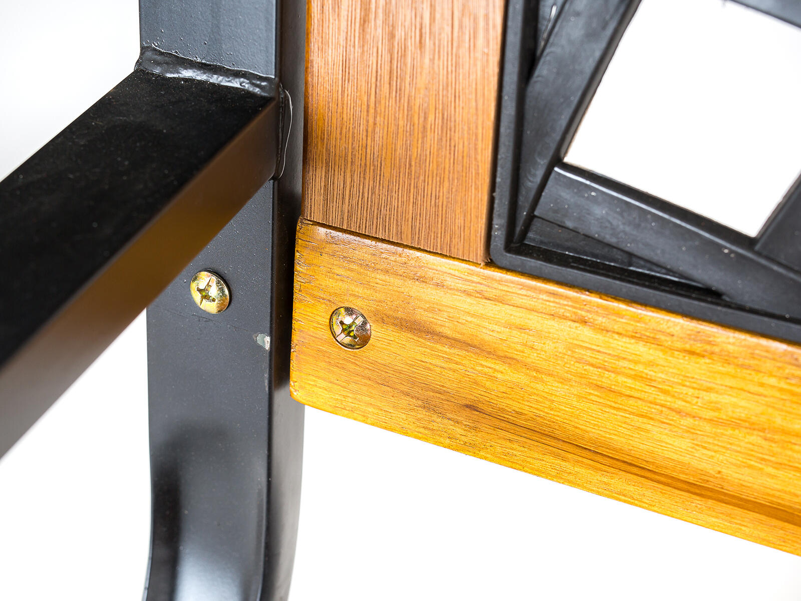 lavička zahradní RUSTON 118x52x75cm ocel/dřevo/PH