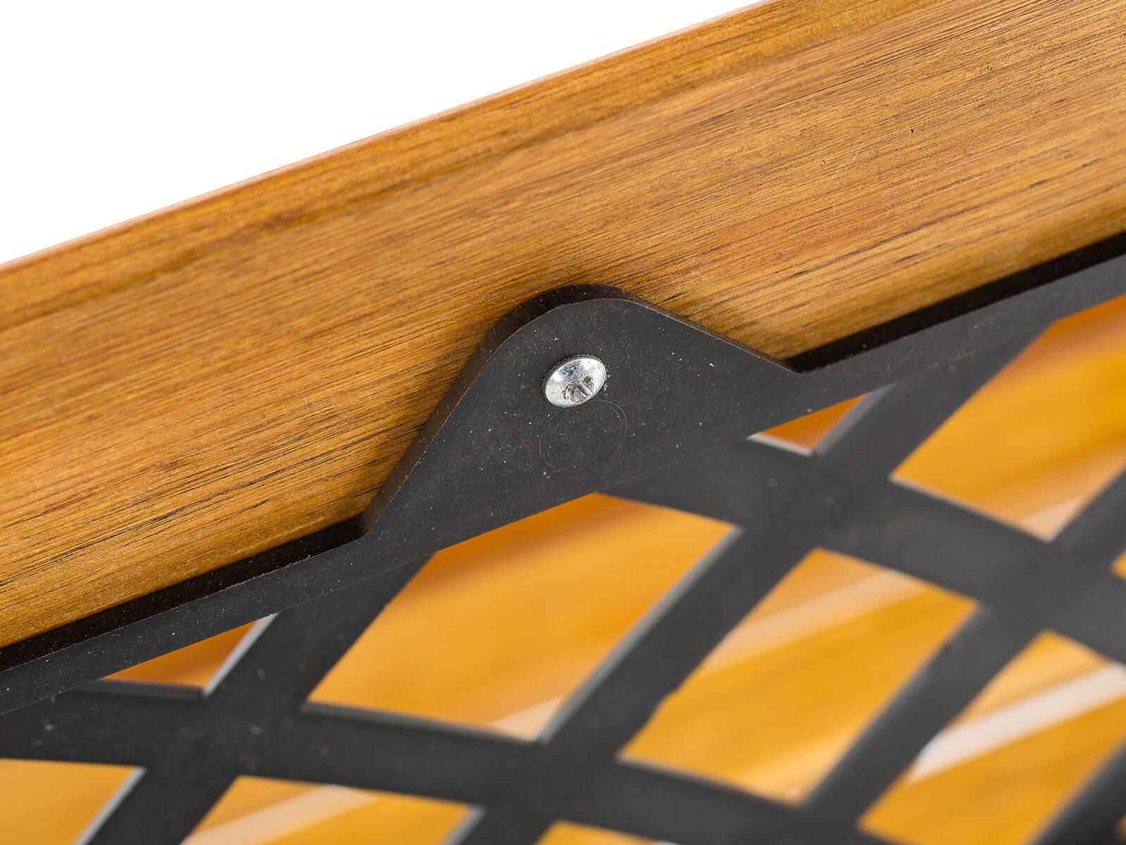 lavička zahradní RUSTON 118x52x75cm ocel/dřevo/PH 9.97 Kg MTA MAXMIX Sklad14 767069