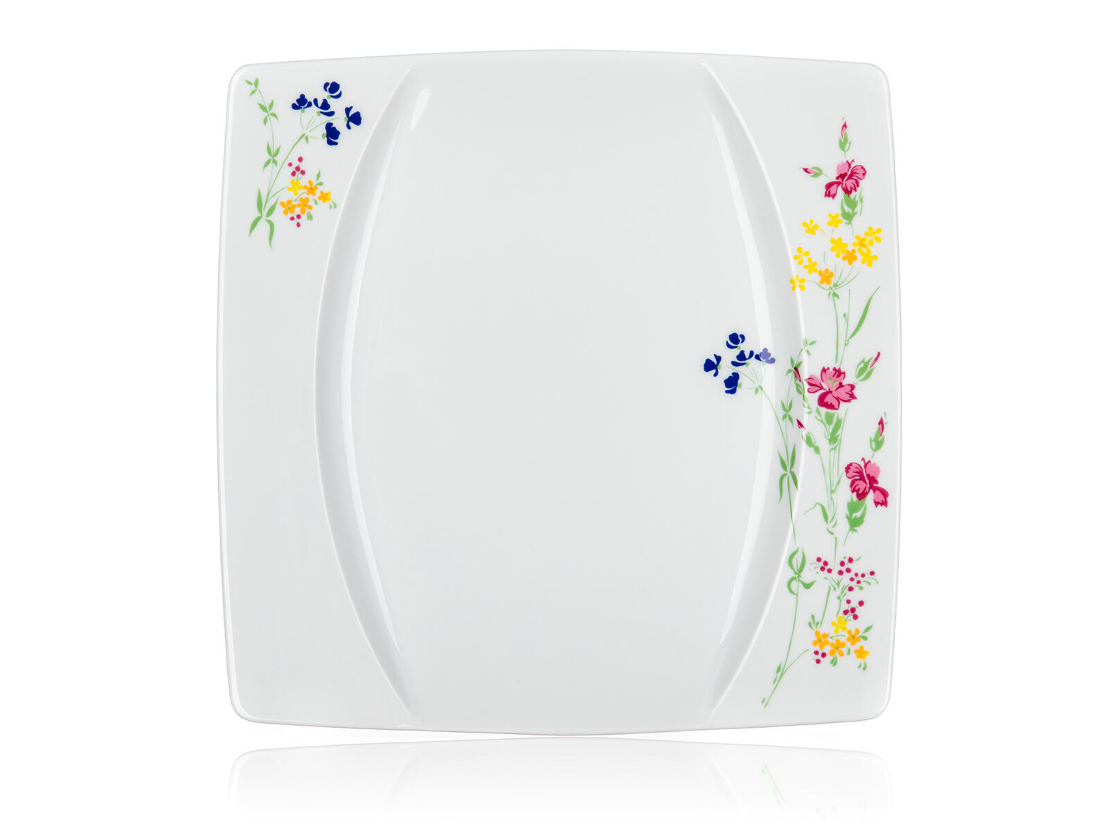 sada jídelní EYE square 18díl. porcelánová BÍ 13.2 Kg MTA MAXMIX Sklad14 326068