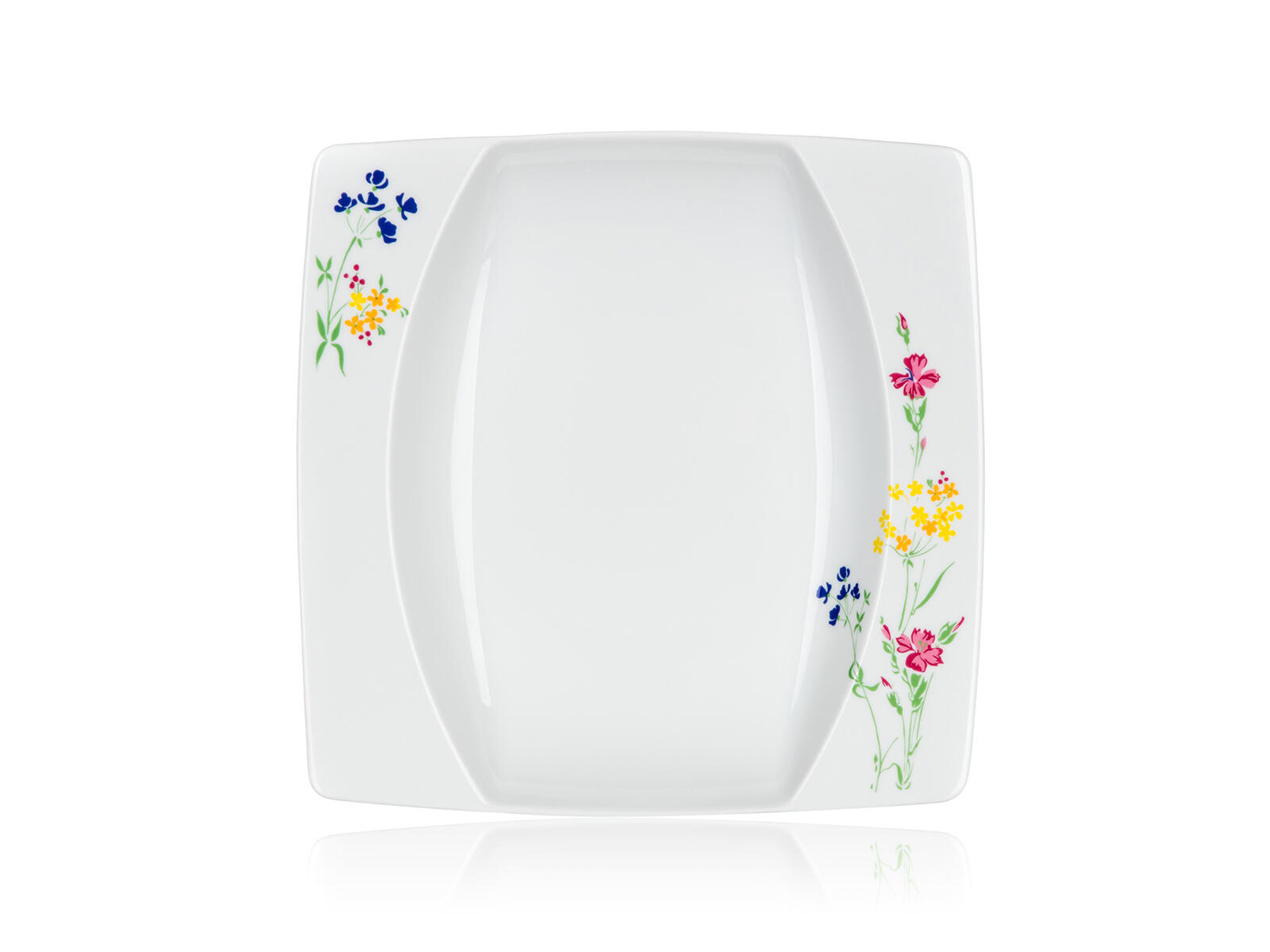 sada jídelní EYE square 18díl. porcelánová BÍ 13.2 Kg MTA MAXMIX Sklad14 326068