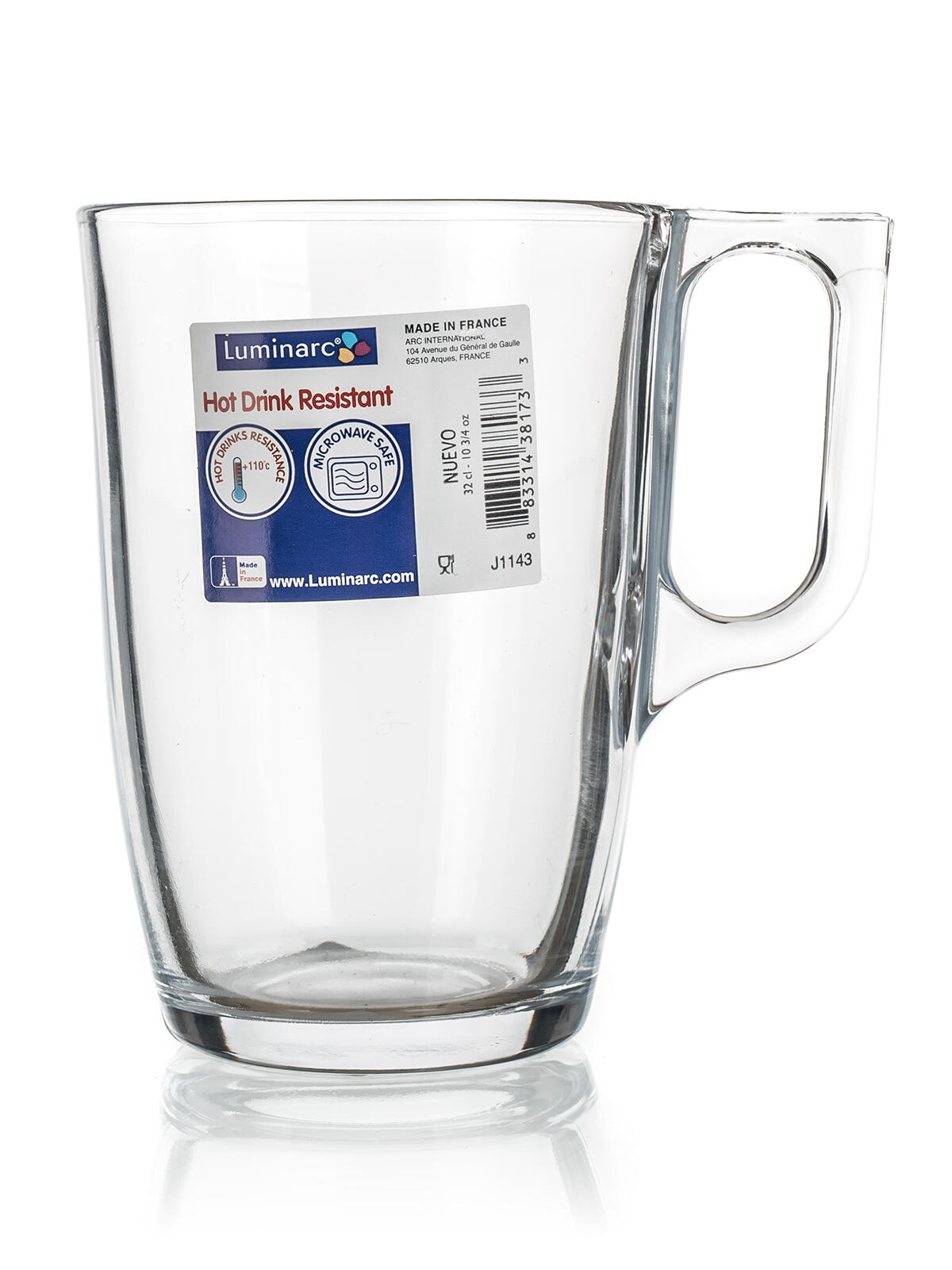 hrnek 320ml NUEVO skleněný