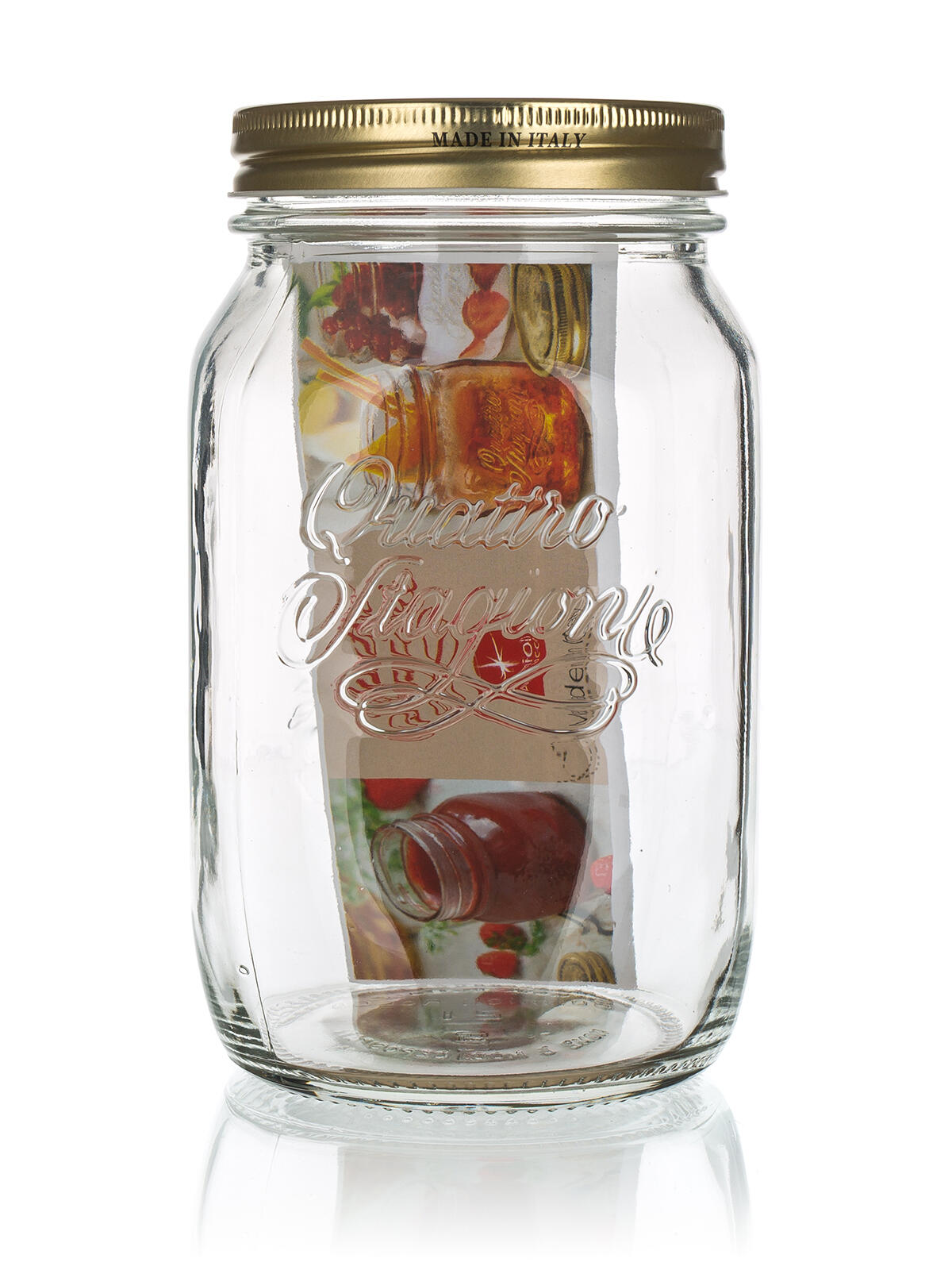 dóza QUATTRO STAGIONI 1,0l skl.+ kov.víčko 0.51 Kg MTA MAXMIX Sklad14 326073