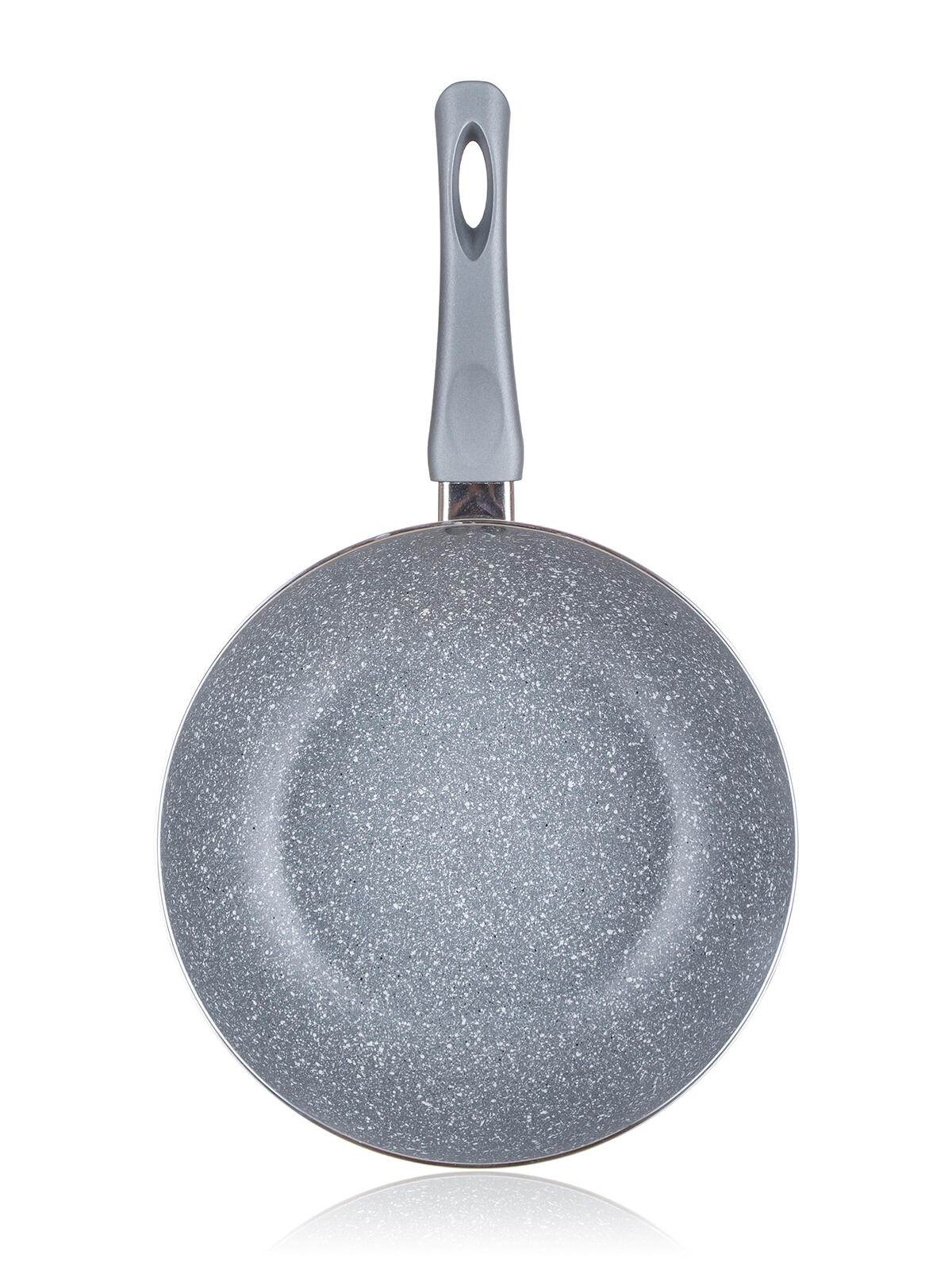 pánev WOK 28cm nepřiln.povrch CUISINO GRANITE GREY 0.79 Kg MTA MAXMIX Sklad14 326110