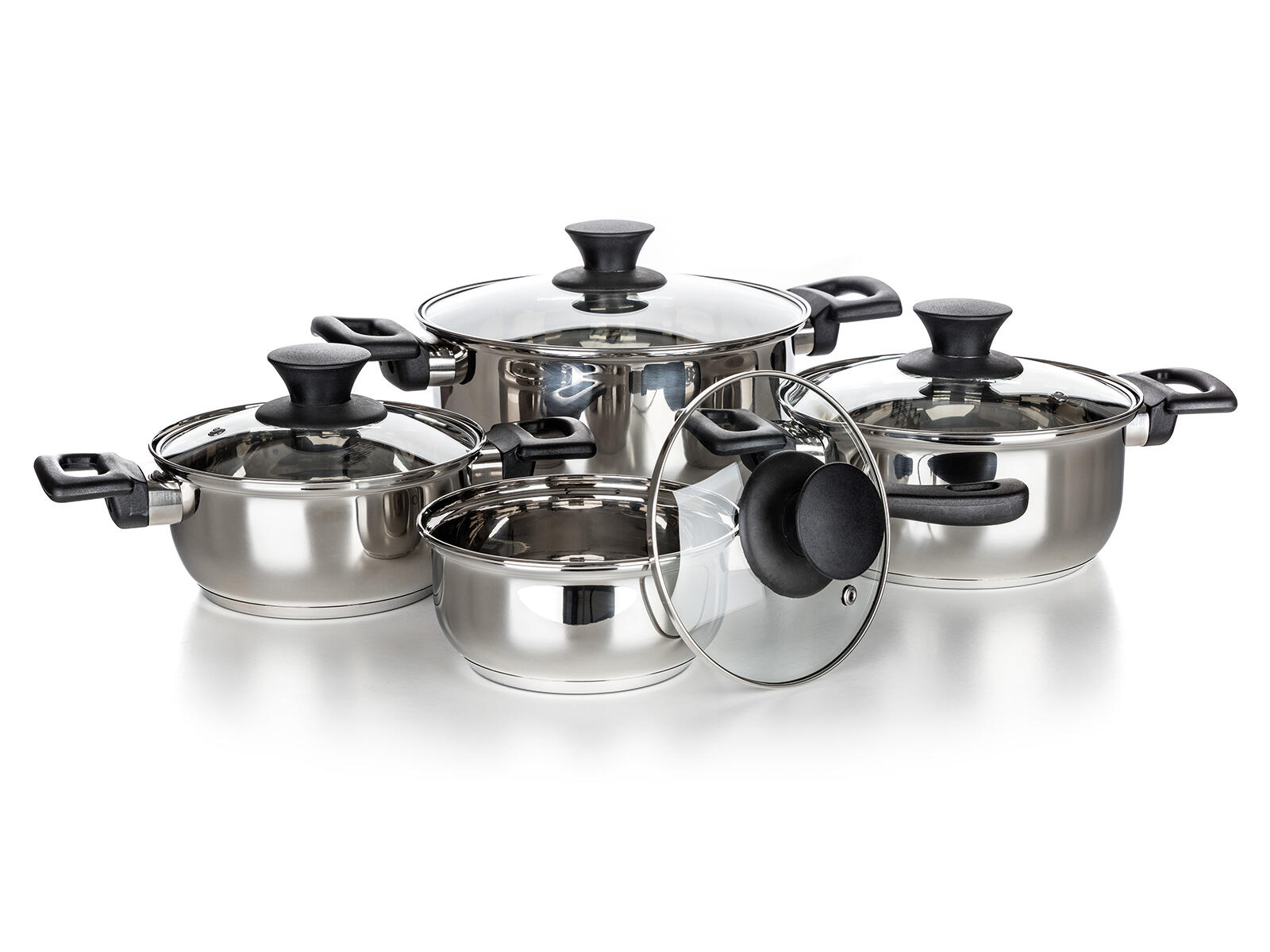 sada nádobí  8díl. nerez SUPER VALUE