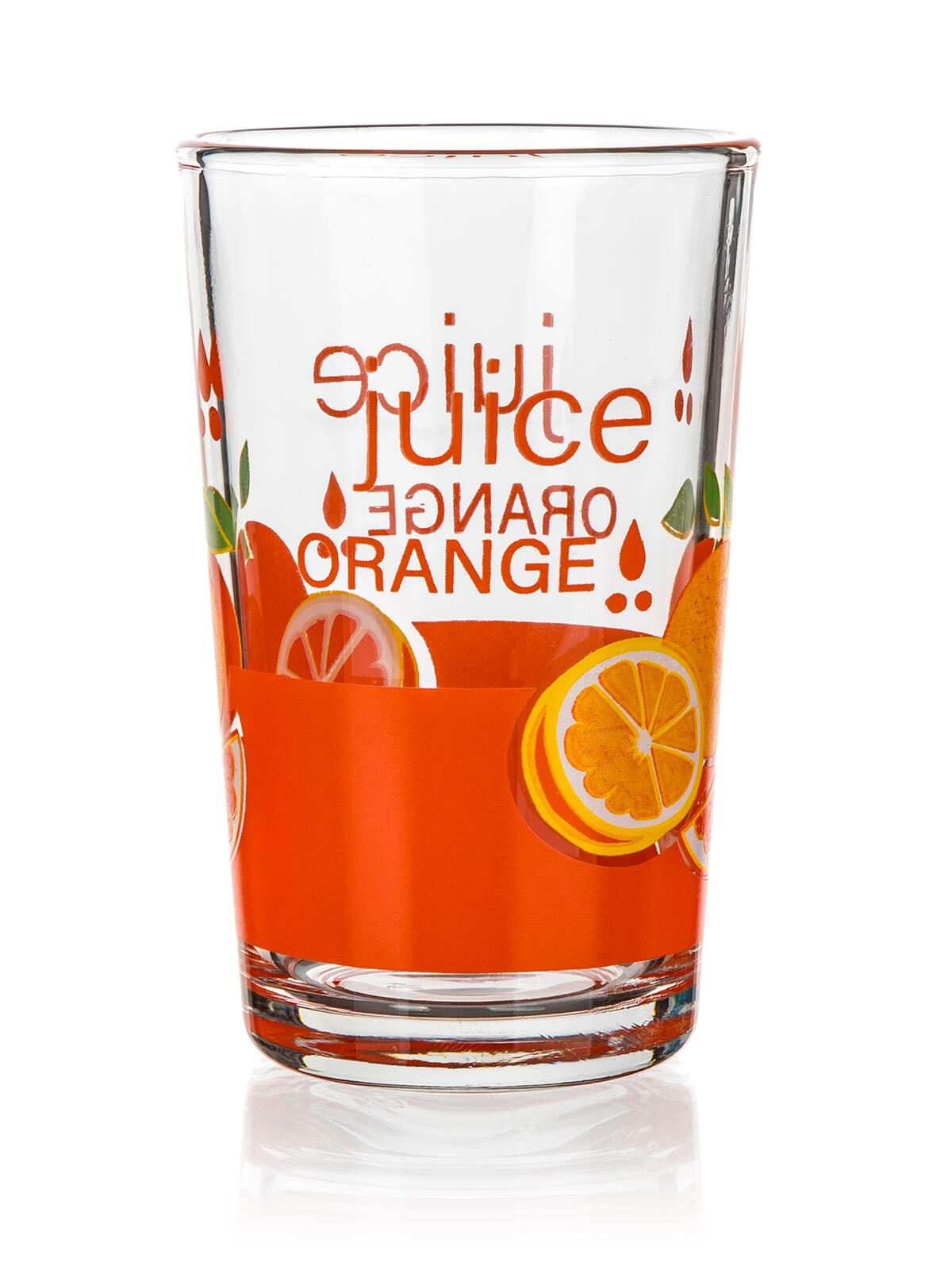sklenice 250ml s potiskem VALUE ORANGE (6ks)