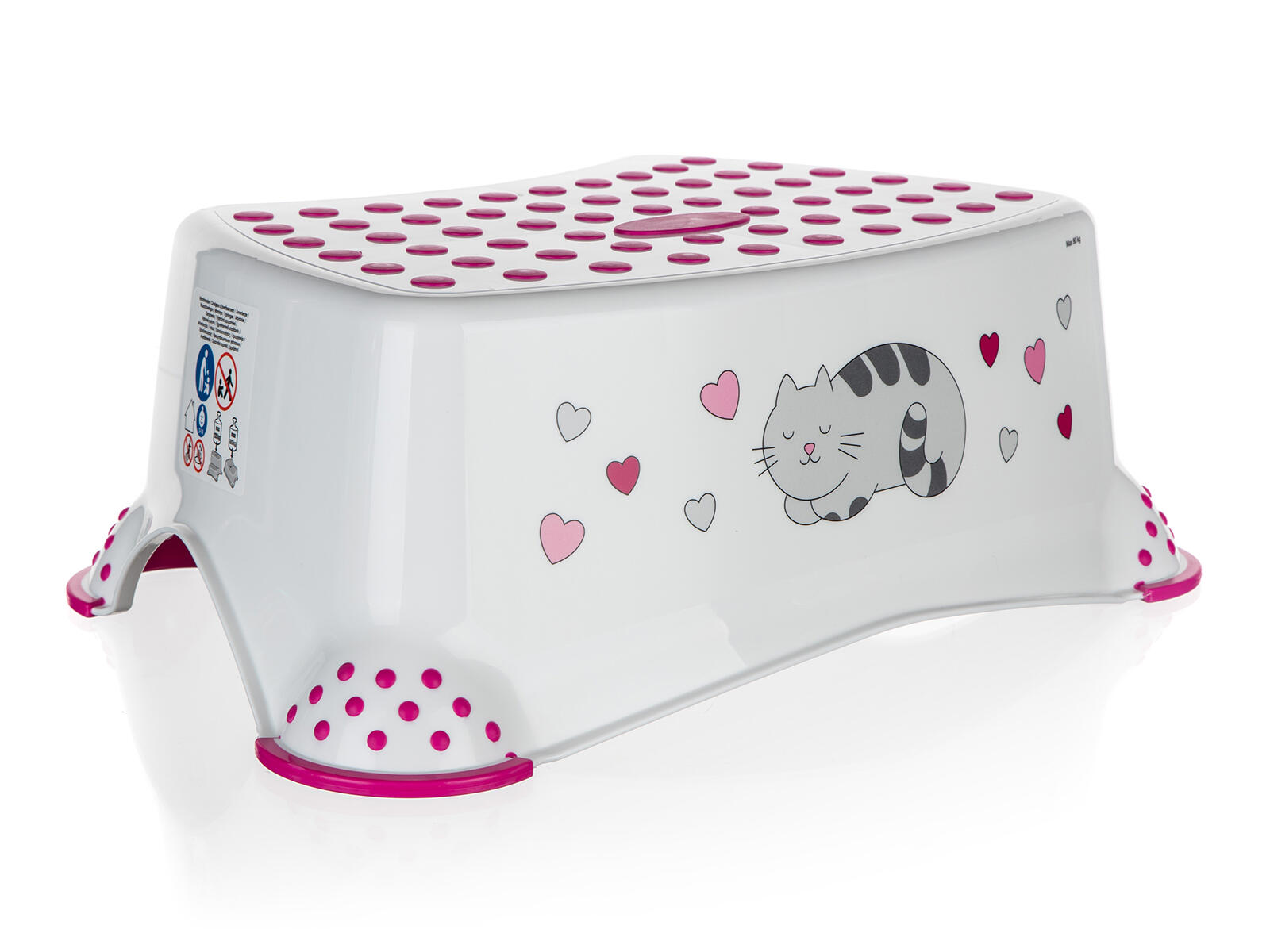 stolička CAT 40,5x28,5cm protiskluzová PH BÍ 0.52 Kg MTA MAXMIX Sklad14 326090