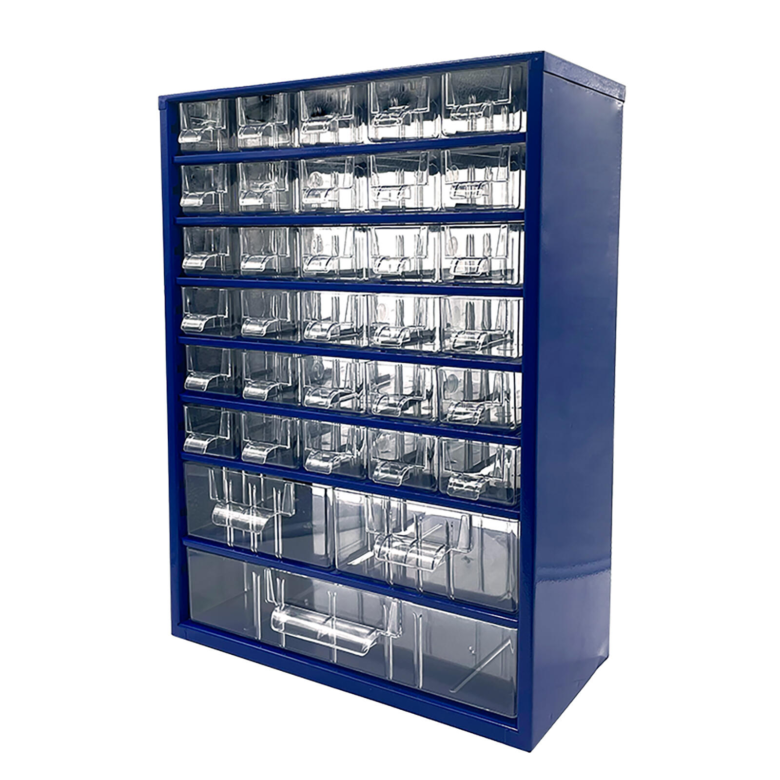 skříňka 3 velikosti 30 mal.,2 stř.,1 vel.zásuvka 30,5x46x15,5cm kov.MO 3 Kg MTA MAXMIX Sklad14 478066