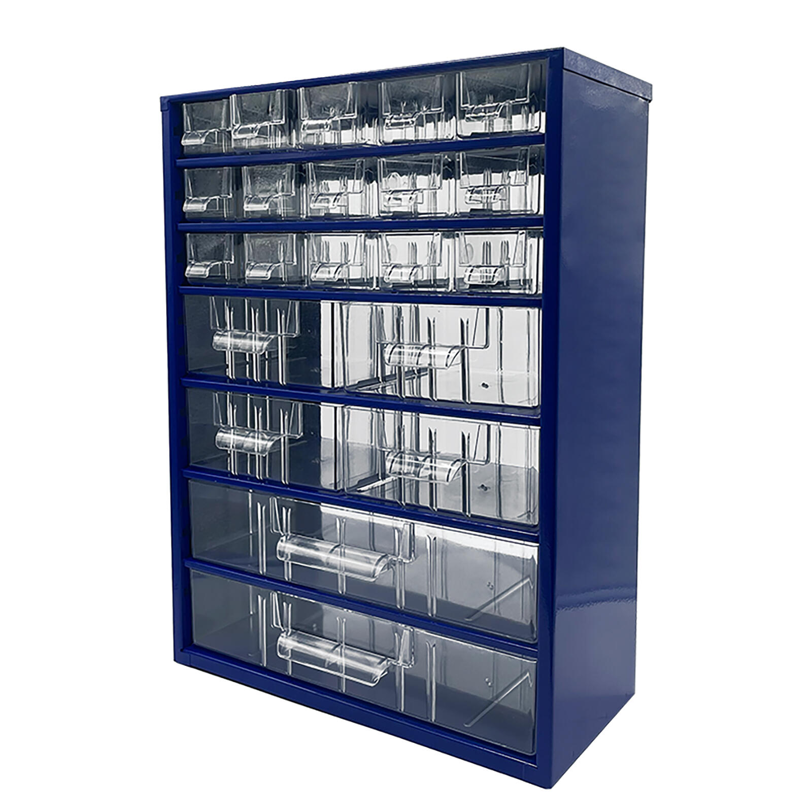 skříňka 3 velikosti 15 mal.,4 stř.,2 vel.zásuvky 30,5x46x15,5cm kov.MO 2.8 Kg MTA MAXMIX Sklad14 478068