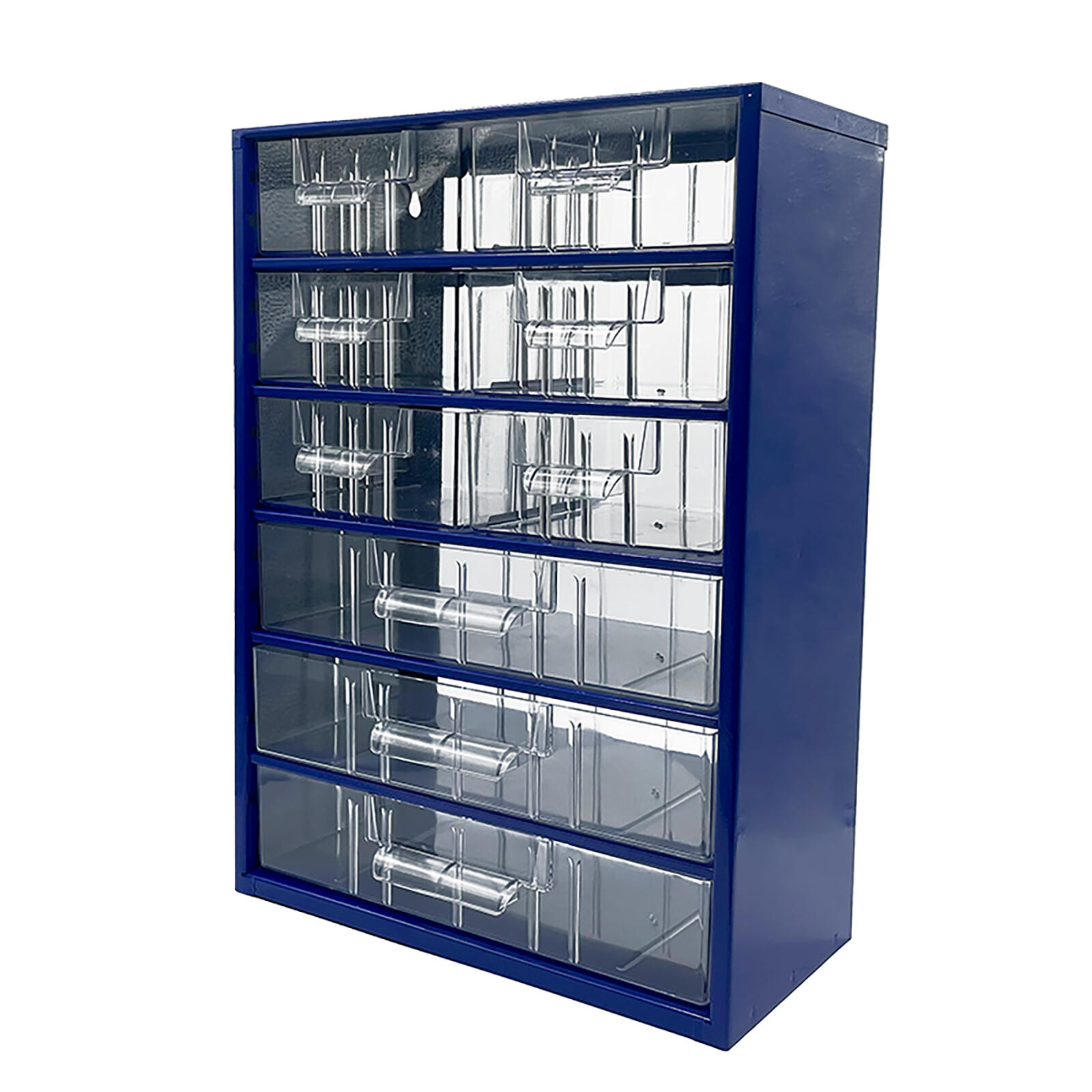 skříňka 2 velikosti 6 stř.,3 vel.zásuvky 30,5x46x15,5cm kov.MO 2.6 Kg MTA MAXMIX Sklad14 478070